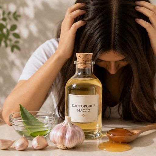 Маска против перхоти для жирных волос