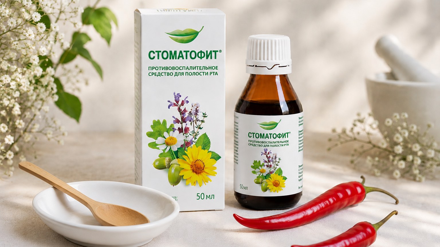Стоматофит от выпадения волос